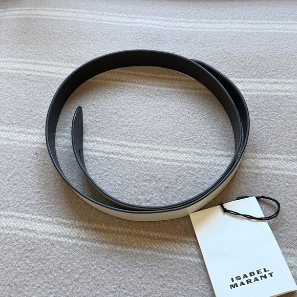 Isabel Marant Lecce Leather Belt Medium - Picture 7 of 9